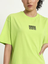 NRNS Neon Green & Black Oversized T-shirt