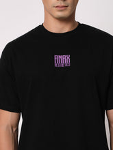 NRNS Black & Purple Oversized T-shirt