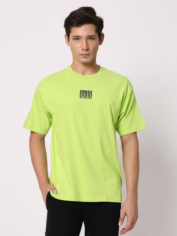 NRNS Neon Green & Black Oversized T-shirt