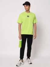 NRNS Neon Green & Black Oversized T-shirt