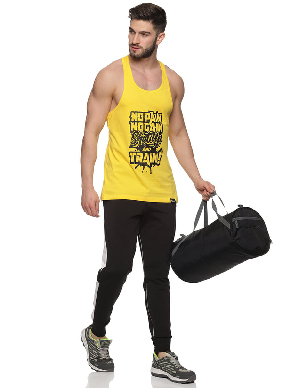 Yellow No Pain No Pain Pastel Stringer