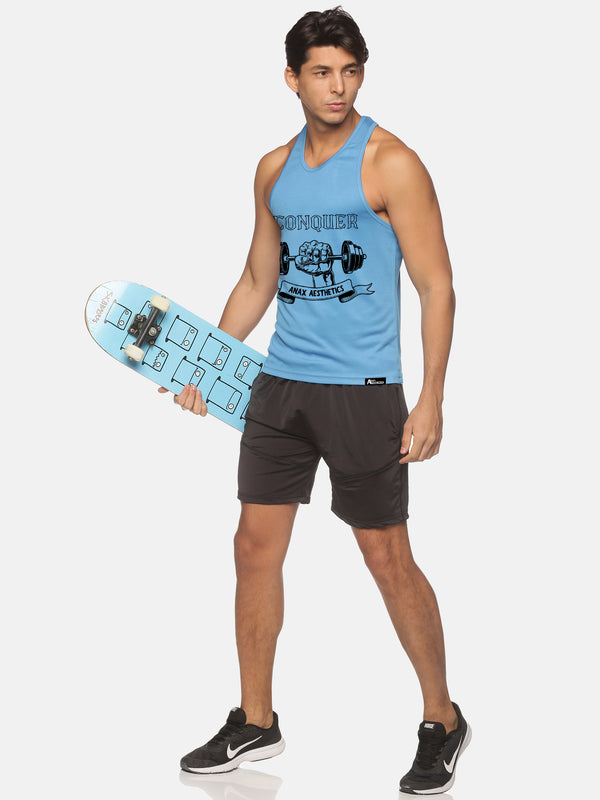 Ice Blue Conquer Performance Stringer