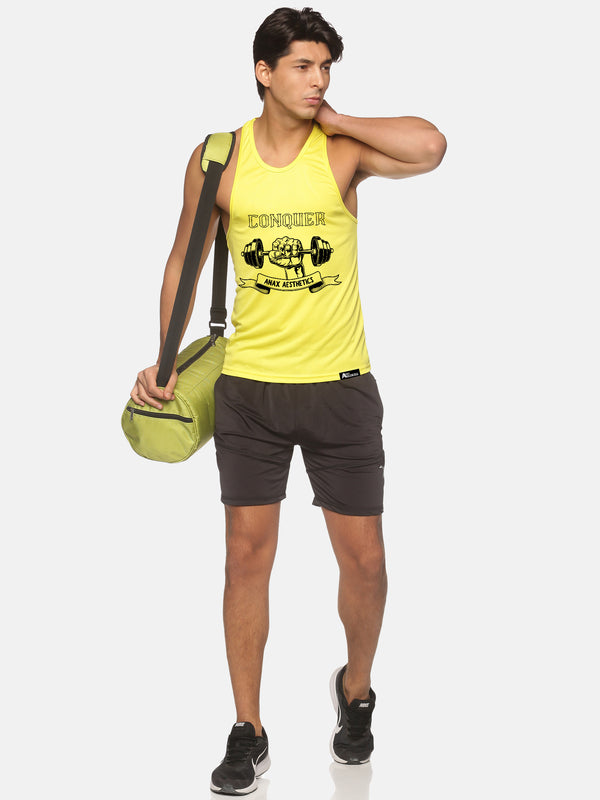 Neon Yellow Conquer Performance Stringer