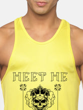 Neon Yellow Meet Me At The Gym Performance Stringer