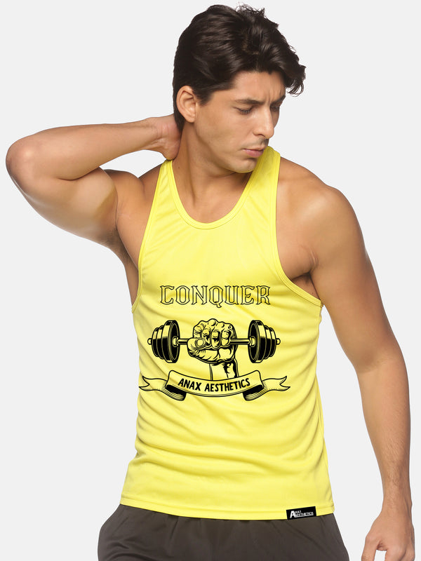 Neon Yellow Conquer Performance Stringer