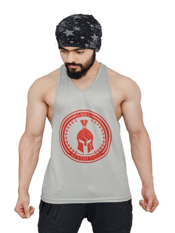 Silver Big Logo Performance Stringer