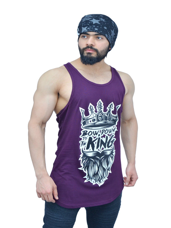 Concord Purple & Black Bow Down Arc Stringer