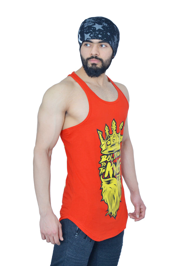 Rising Red & Yellow Bow Down Arc Stringer