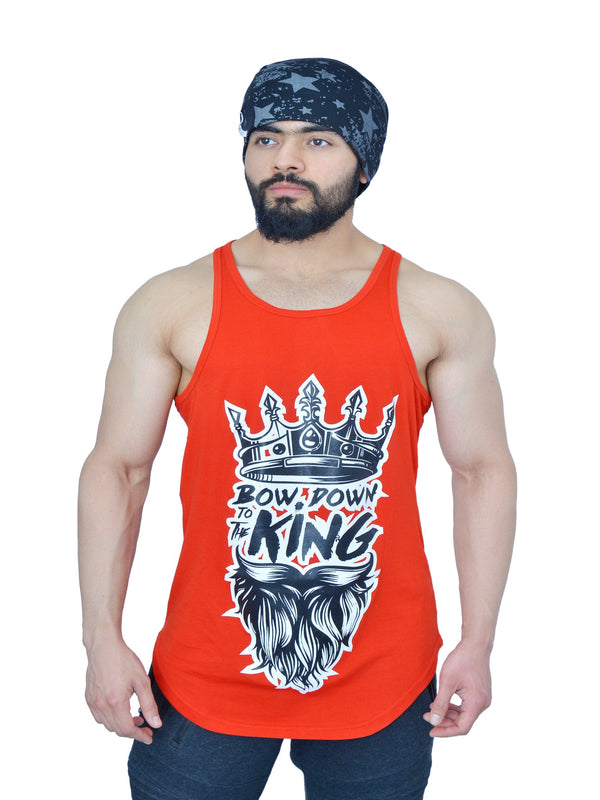 Rising Red & Black Bow Down Arc Stringer